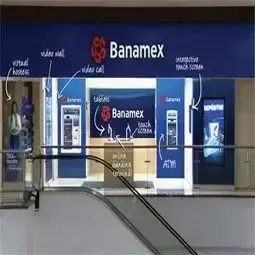 Digital Signage Kiosk Display For Banking