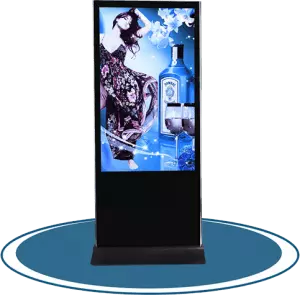 50 Inch Touch Floor Standing Digital Signage Display