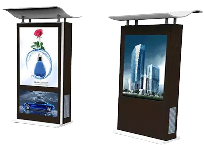 Stand Alone Outdoor Advertising Display